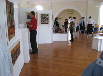 Art displays at the Depozitory