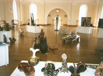 Art displays at the Depozitory