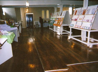 Art displays at the Depozitory