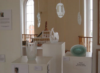 Art displays at the Depozitory