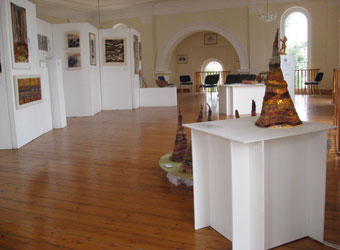 Art displays at the Depozitory