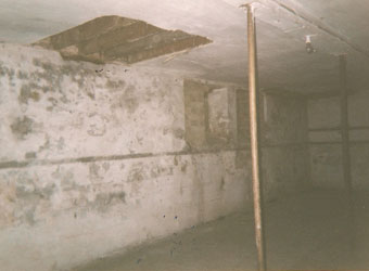 Basement before renovations of the Depozitory