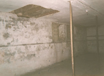Basement before renovations of the Depozitory