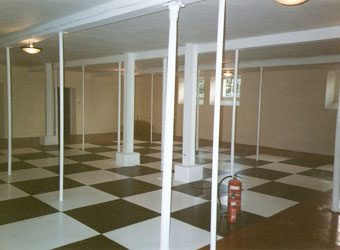 Basment after renovations of the Depozitory