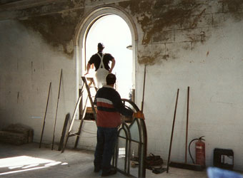 Firstfloor renovations of the Depozitory